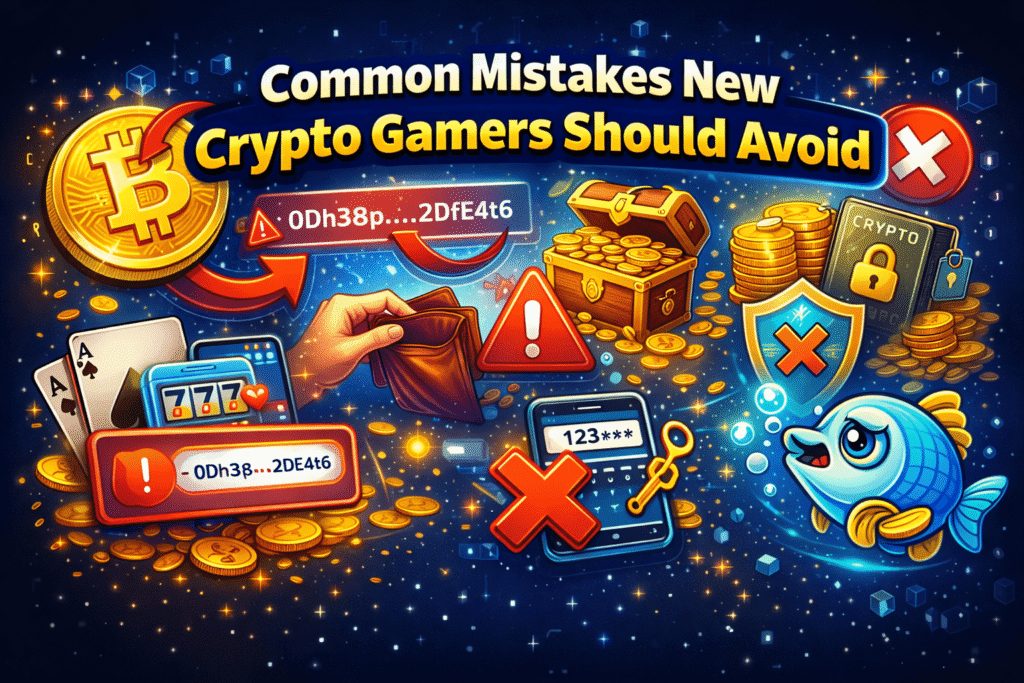 Crypto Gaming Mistakes Every New Player Should Avoid