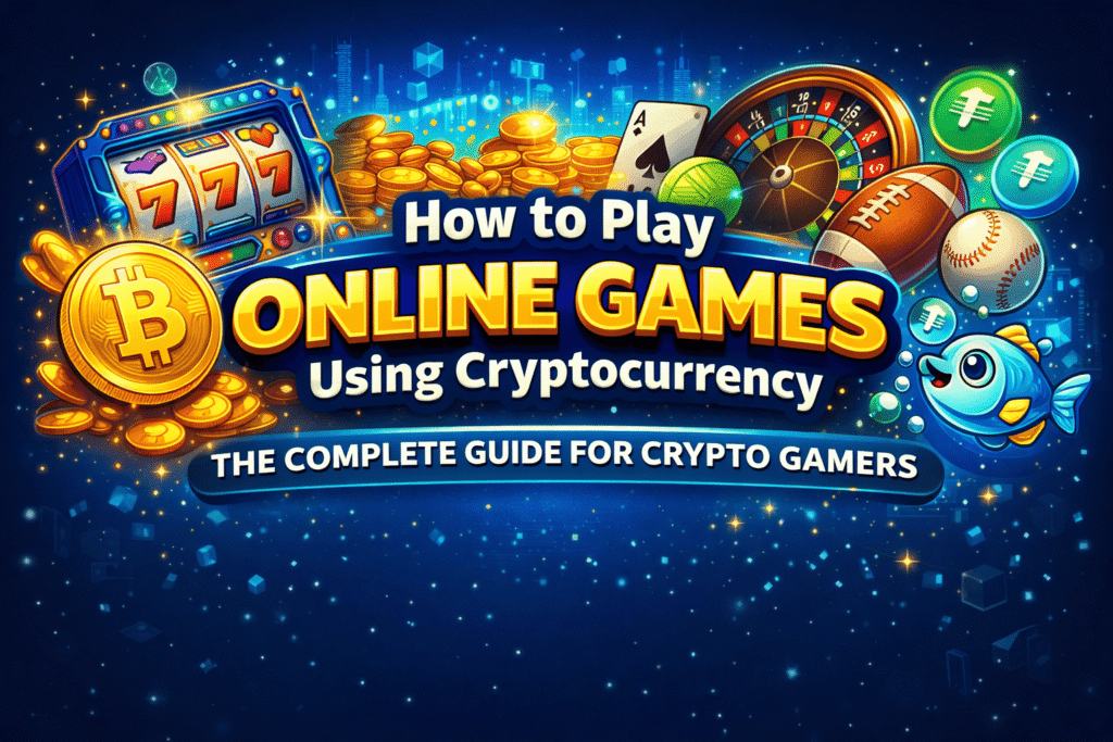 Play Online Games Using Cryptocurrency